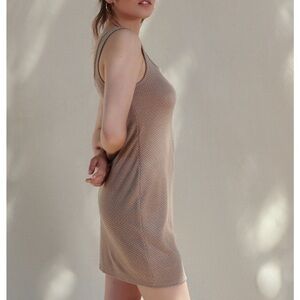 Tilly's West of Melrose Tan print tank  Dress